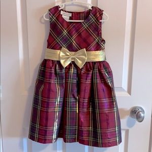 Purple and Gold Holiday dress